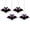 A002- Style B, variant on Halloween Decorations, Honeycomb Decorations, Hanging Halloween Decorations, Halloween Ceiling Decorations, Spooky Halloween Decor, 4 Pack 3D Purple Black Bat Honeycomb Hanging