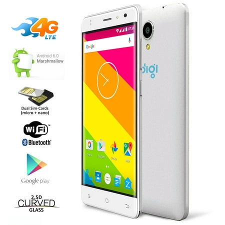 5.6-inch Android DualSIM SmartPhone by Indigi® [QuadCore CPU + 1GB RAM + Fingerprint Access]