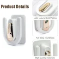 thumbnail image 3 of 2 pcs white plastic wall mounted shoe shelves - wall mounted S, 3 of 5