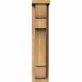 thumbnail image 2 of 5 1/2"W x 10"D x 26"H New Brighton Smooth Corbel w/Backplate, Western Red Cedar, 2 of 9