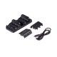 thumbnail image 1 of Base de carga dual para controlador inalámbrico XBOXONE, base de carga con dos baterías recargables + cable USB - Negro, 1 of 7