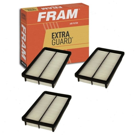 3 pc FRAM CA9669 Extra Guard Air Filters for 11801160 70955N 7803A109 AFC1235 CF147 FCAF1792 Intake Inlet Manifold Fuel Delivery Filters