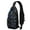 Black-14, variant on Colorful Artistic Sling Bag Abstract Boho Crossbody Daypack Lightweight and Durable