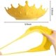 thumbnail image 2 of Juego de 2 gorros de ducha para bebés con forma de corona (amarillo y azul), ajustables para lavar el cabello de los niños y cubrir el gorro de ducha, mascarilla facial para baby shower, talla S, 2 of 5
