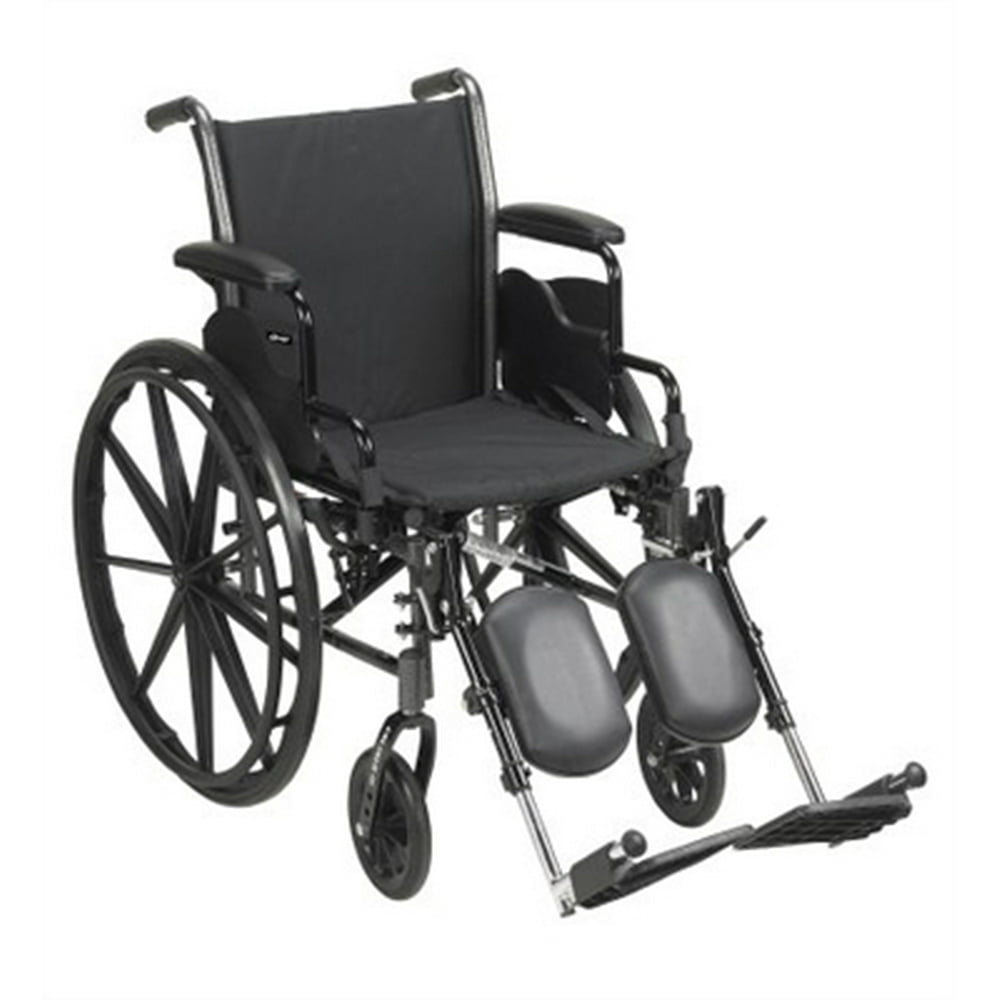 Lightweight 16" Wheelchair, Flip Back Detachable Desk Arm, Swing Away