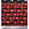 thumbnail image 2 of Soimoi Rayon Fabric Stripe & Paisley Print Fabric by Yard 42 Inch Wide, 2 of 3