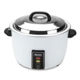 thumbnail image 2 of Aroma 48 Cup Cooked Commercial Non Stick Rice Cooker with Stainless Steel Lid, 2 of 6