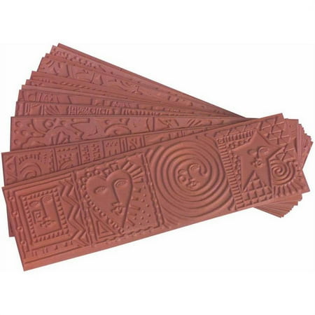 Sax Pattern Imprinting Mats, 2-1/8 x 6-7/8 Inches, Set of 12