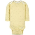 thumbnail image 5 of Gerber Baby Boy or Girl Gender Neutral Long Sleeve Onesies Bodysuits, 6-Pack, 5 of 8