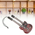 thumbnail image 4 of Musical Instruments Pendant, Craft Mini Fine Detail Double Neck Bass Smoothly Surface Bass Craft Model Collection For Gifts Ornaments ANGGREK FH1214, 4 of 8