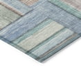 thumbnail image 3 of Addison Rugs Chantille Indoor/Outdoor Transitional Geometric Denim Machine Washable Rectangle Rug, 3' x 5', 3 of 8