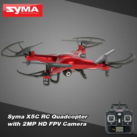 SYMA X5C RC Drone with Camera 720P Quadcopter Helicopter with RTF 4 Channel 2.4Ghz 6-Gyro Remote Control for Kids and