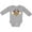 AC-Heather Grey, variant on Inktastic Valentine's Day Bumble Bees Boys Long Sleeve Baby Bodysuit