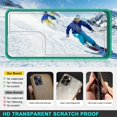 thumbnail image 3 of SaniMore for Samsung Galaxy S23 Ultra Case Crystal Clear [Never-Yellowing], Rugged PC & TPU Bumpers Magnetic Ultra-Thin Cover Support Wireless Charging Shockproof Protective Shell, Darkgreen, 3 of 8