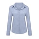 thumbnail image 4 of Camisa Blusa de mujer Camisa Moda Algodón Lino Transpirable Vacaciones en la playa (Azul S) Cgtredaw Para estrenar, 4 of 5