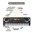 thumbnail image 4 of Orgue Électronique 61 Touches Clavier Numérique USB Piano Instrument de Musique Jouet pour Enfants avec Microphone, 4 of 7