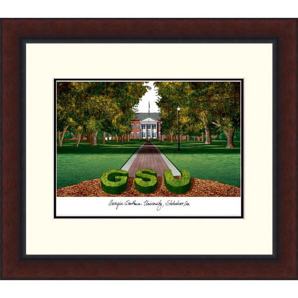 Campusimages CA930LR Santa Clara University Legacy Alumnus Framed Lithograph