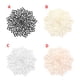 thumbnail image 5 of Manteles Individuales de PVC Monstrate 6 uds Oro rosa antideslizantes lavables, 5 of 6