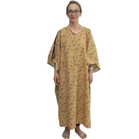 10XL with Snaps on Shoulders Oversized Washable Hospital Gown - 3PACK