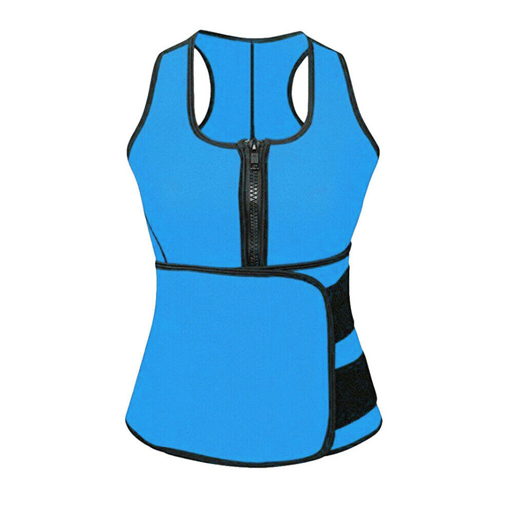 FOCUSNORM Women Waist Trainer Vest Tank Workout Neoprene Sauna Slim