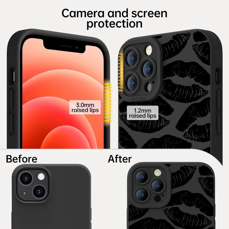 for iPhone 13 Pro Max Case with Screen Protector and Enhanced