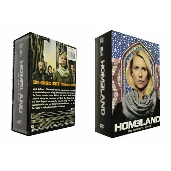 Homeland: The Complete Series Seasons 1-8 (DVD, 31-Disc, Box-Set)