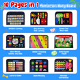 thumbnail image 2 of Juguete Montessori TenFans de Busy Board, 35 actividades, de 1 a 4 años, 2 of 6