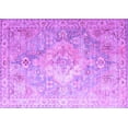 thumbnail image 1 of Ahgly Company Indoor Rectangle Medallion Purple Traditional Area Rugs, 6' x 9', 1 of 4