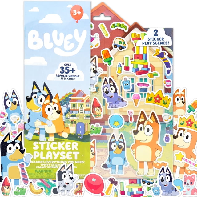 Blu Sticker Playset