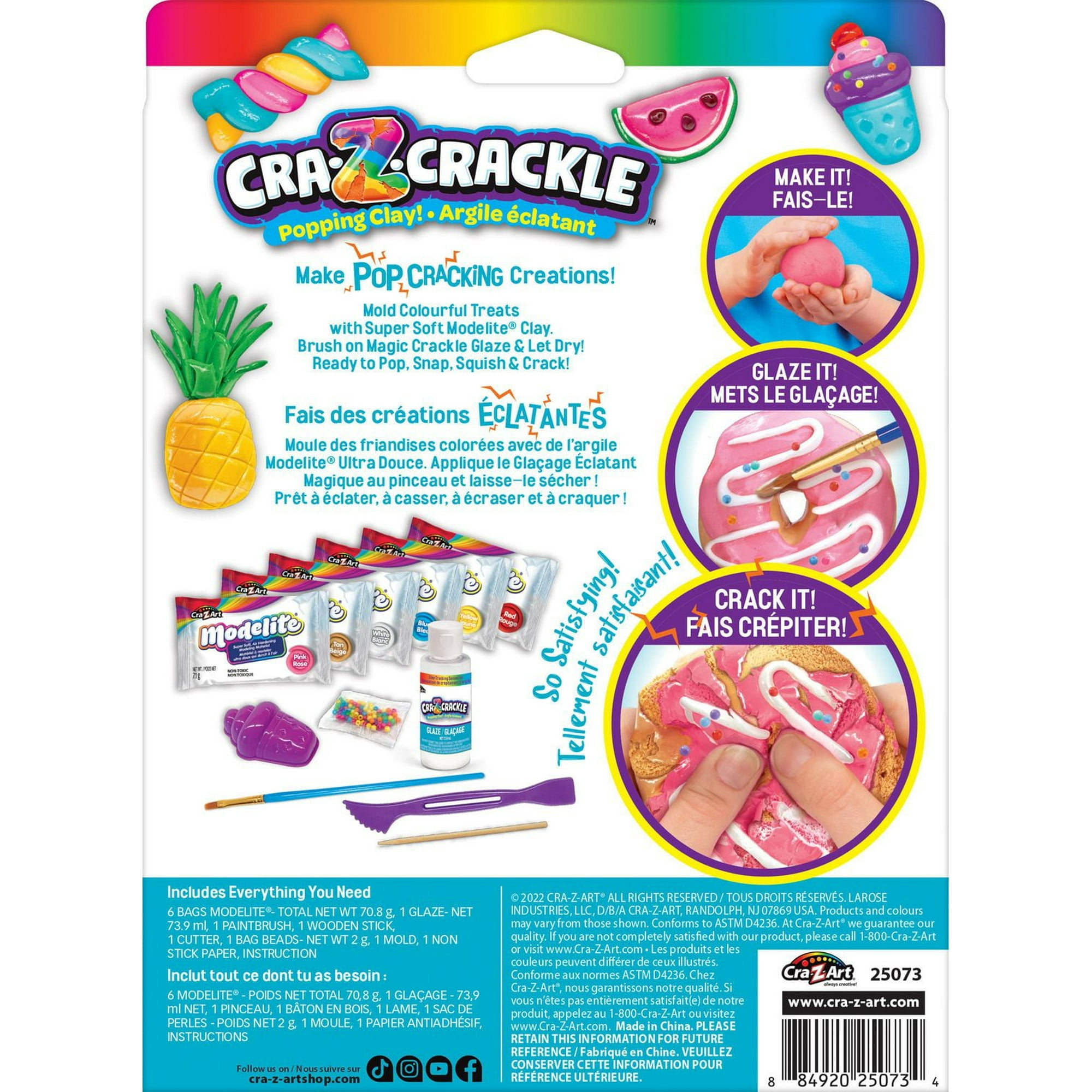 クレイクラフト Cra-Z-Art Cra-Z-Crackle Create and Crack Sweet Treats, Modeling