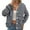 #533-Dark Gray, variant on Women's V-Neck Knit Cardigan Button Front Patch Pockets Casual and Versatile Layering Essential