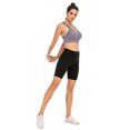 thumbnail image 3 of Women's Sports Bra Space Tie-Dye X-Back with Removable Pads for Yoga Running Fitness Workout, 3 of 8