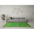 thumbnail image 3 of Ahgly Company Indoor Rectangle Oriental Green Industrial Area Rugs, 5' x 8', 3 of 4