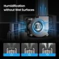 thumbnail image 3 of Smart Humidifiers for Bedroom Large Room Home, 6L Cool Mist Top Fill Humidifier with Essential Oil Diffuser, Black, 3 of 8