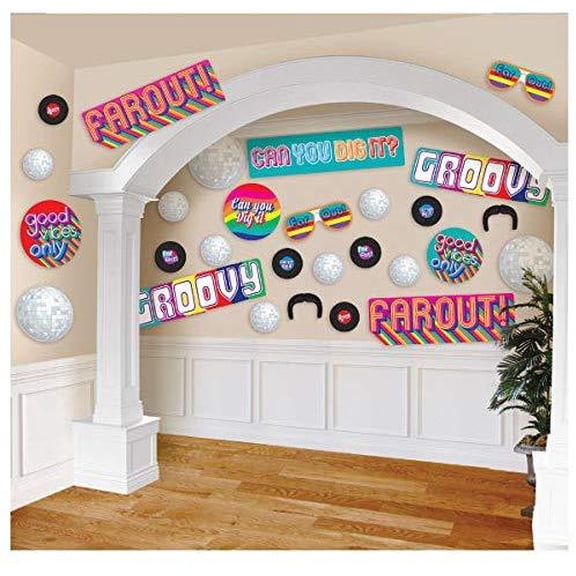 Good Vibes Party Supplies Cut-Out Value Pack (30pc)