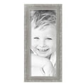 thumbnail image 2 of ArtToFrames 7" x 17" Classic Antique Silver Picture Frame, 7x17 inch Silver Wood Poster Frame (WOM-4926), 4 Pack, 2 of 6