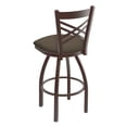 thumbnail image 2 of 820 Catalina 30" Swivel Bar Stool with Bronze Finish and Canter Earth Seat, 2 of 3