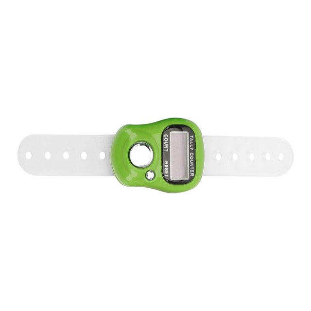 Compteur de Doigts, Compteur Électrique à Réponse Rapide à 5 Chiffres avec Écran LCD pour Prier et Marcher