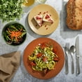 thumbnail image 3 of Gibson Elite Capetown Assorted Color Reactive Glaze Round Stoneware Dinnerware, Black, Yellow, Orange, Green, 3 of 5