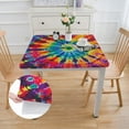 thumbnail image 2 of HAOXIT Square Table Cloth Cover Decorations Square for Home Dining Room Kitchen Decor 40*40, 2 of 7