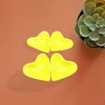 thumbnail image 3 of Plato de Cocina en miniatura perfecl 4 Uds Amarillo grande para 1/12 juguete decoración, 3 of 5