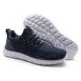 thumbnail image 7 of WOTTE Men's Athletic Walking Running Shoes Slip-on Casual Mesh Sneakers Comfort Fashion, Dark Blue Size 14, 7 of 7