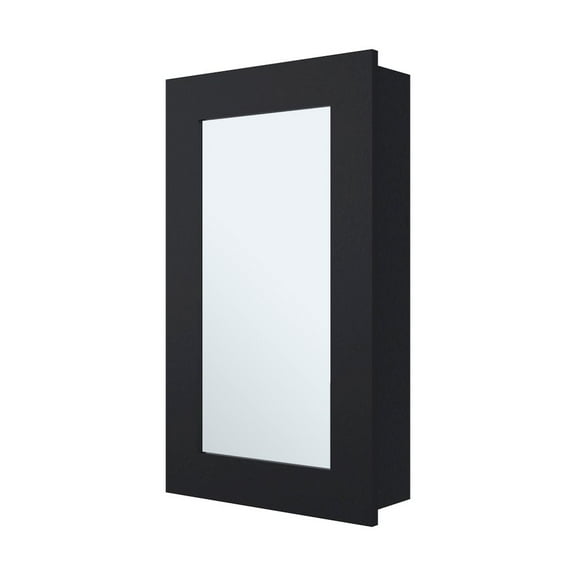 FM FURNITURE Parks medicine cabinet with mirror included,black