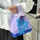 thumbnail image 5 of Bolsos de mano para mujer, diseño de flores, tejido, gran capacidad para el trabajo (púrpura) Tmvgtek Para Estrenar, 5 of 8