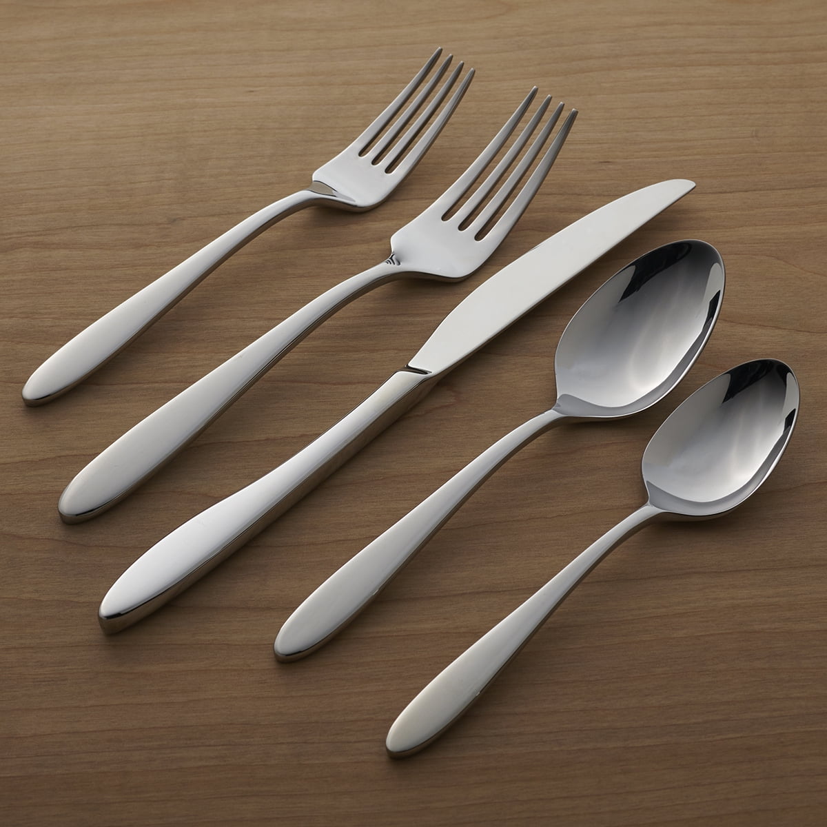 Oneida Solefield 45-Piece Stainless Steel Silverware Set (Service for 8)