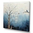 thumbnail image 2 of Designart "Charming Blue Tree Elegance III" Landscape Trees Wall Decor, 2 of 7