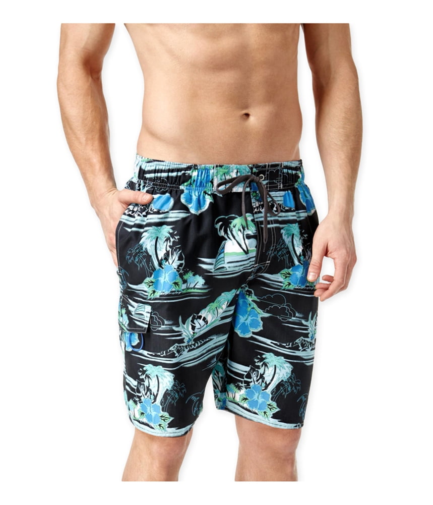 Newport Blue Mens Best of Times Swim Bottom Board Shorts Shadow M