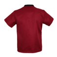 thumbnail image 3 of facefd Veste de Chef Unisexe Manteau Manches Courtes Chemise Uniforme Femme Chef Hôtel Cuisine Uniforme Rouge 2TG, 3 of 7