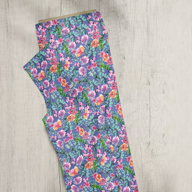 David Textiles, Inc. 44" 100 Cotton Floral Beautiful Ride Flowers