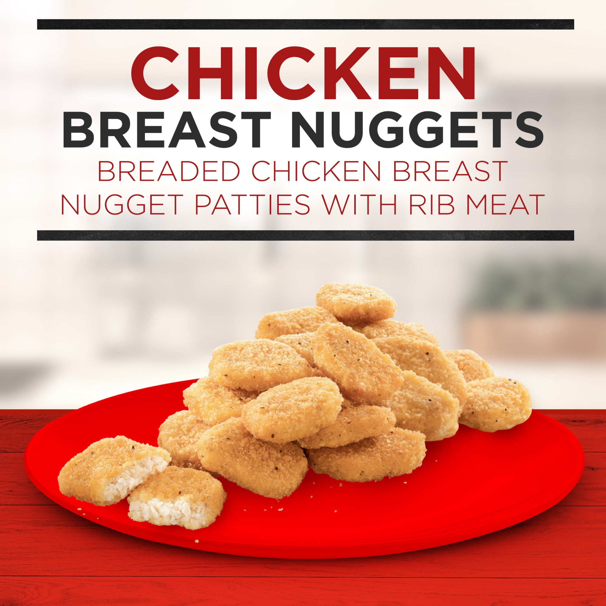 Banquet Chicken Breast Nuggets, 12g Protein per Serving, Frozen Meal, 30 oz.